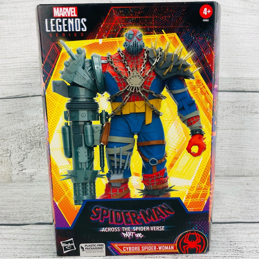 Marvel Legends Spiderman Cyborg Spider-Woman Action Figure Toy NEW